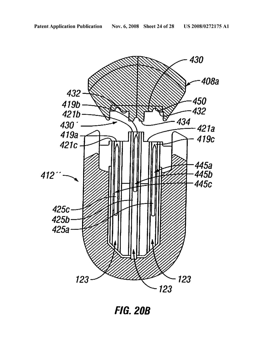 SURGICAL STAPLING INSTRUMENTS INCLUDING A CARTRIDGE HAVING MULTIPLE STAPLE SIZES - diagram, schematic, and image 25