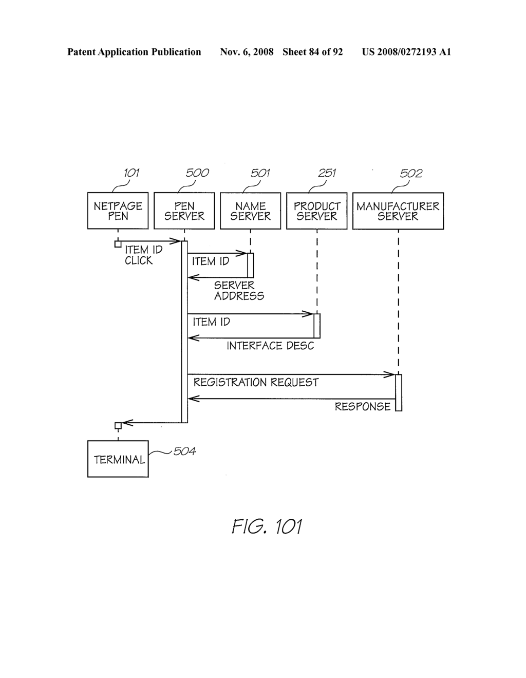 METHOD OF MAINTAINING PRODUCT ITEM STATUS USING CODED INTERFACE - diagram, schematic, and image 85