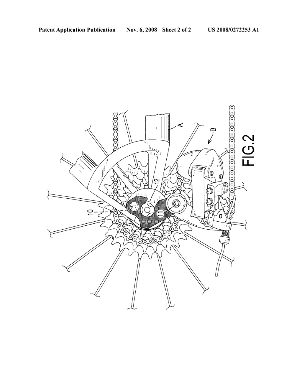 DERAILLEURBRACKET FOR A BICYCLE - diagram, schematic, and image 03