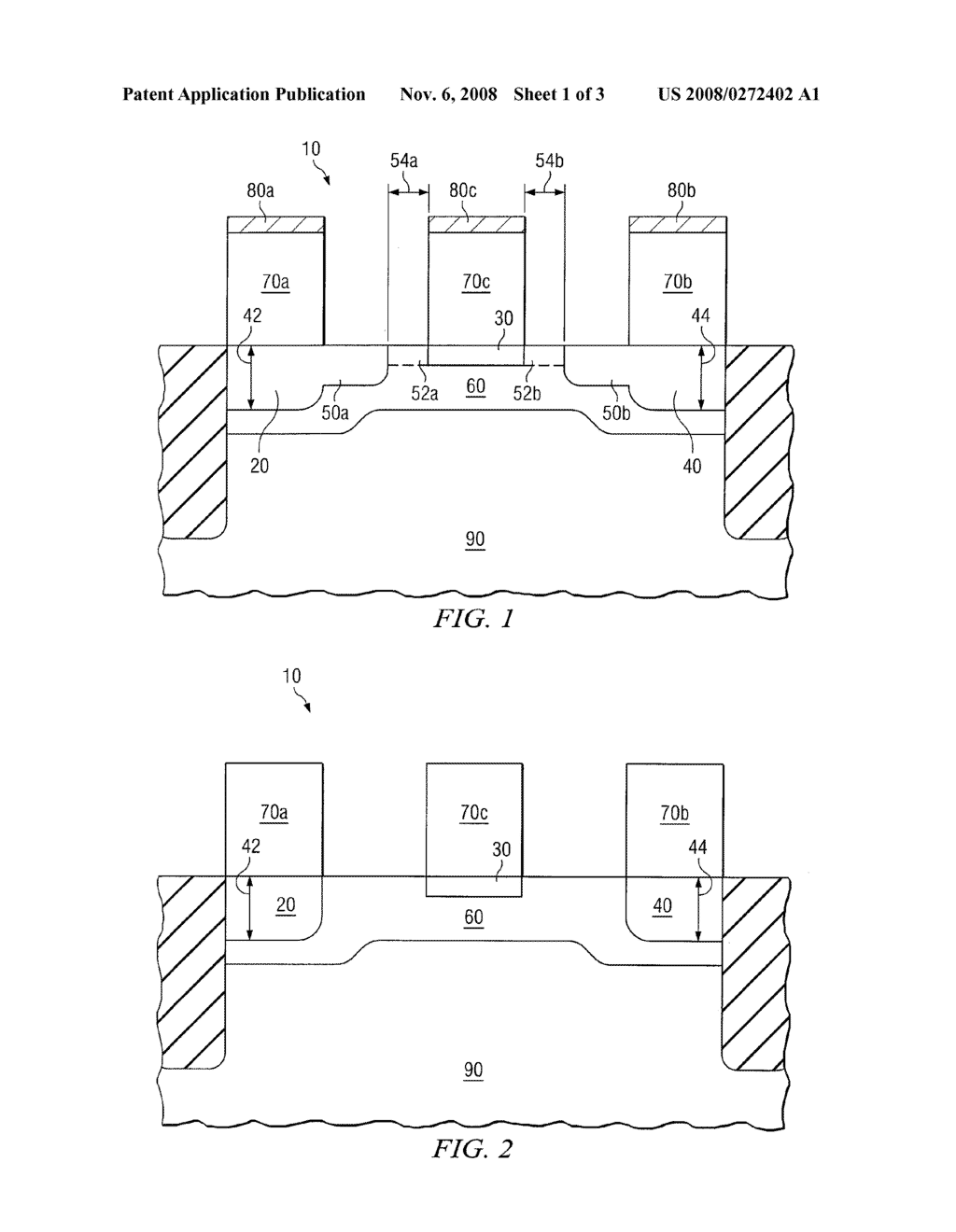 JFET Device With Improved Off-State Leakage Current and Method of Fabrication - diagram, schematic, and image 02