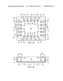 Semiconductor Die with Through-Hole Via on Saw Streets and Through-Hole Via in Active Area of Die diagram and image