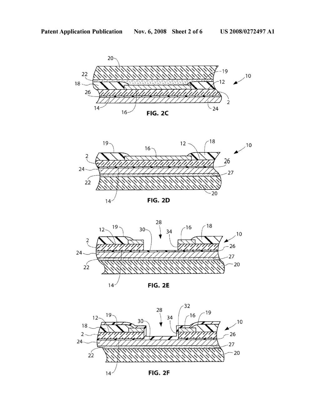 METHODS OF FORMING CONDUCTIVE VIAS THROUGH SUBSTRATES, AND STRUCTURES AND ASSEMBLIES RESULTING THEREFROM - diagram, schematic, and image 03