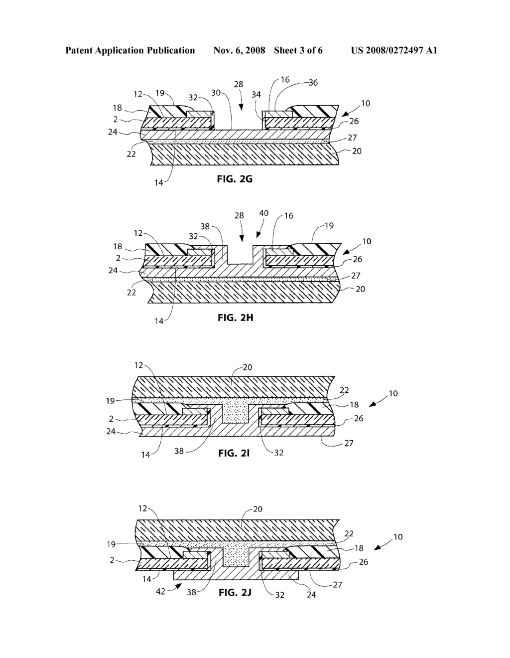 METHODS OF FORMING CONDUCTIVE VIAS THROUGH SUBSTRATES, AND STRUCTURES AND ASSEMBLIES RESULTING THEREFROM - diagram, schematic, and image 04