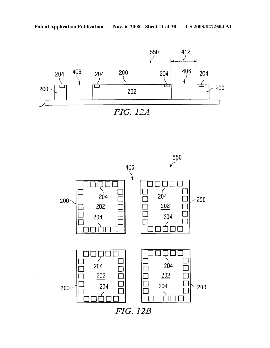 Package-in-Package Using Through-Hole via Die on Saw Streets - diagram, schematic, and image 12