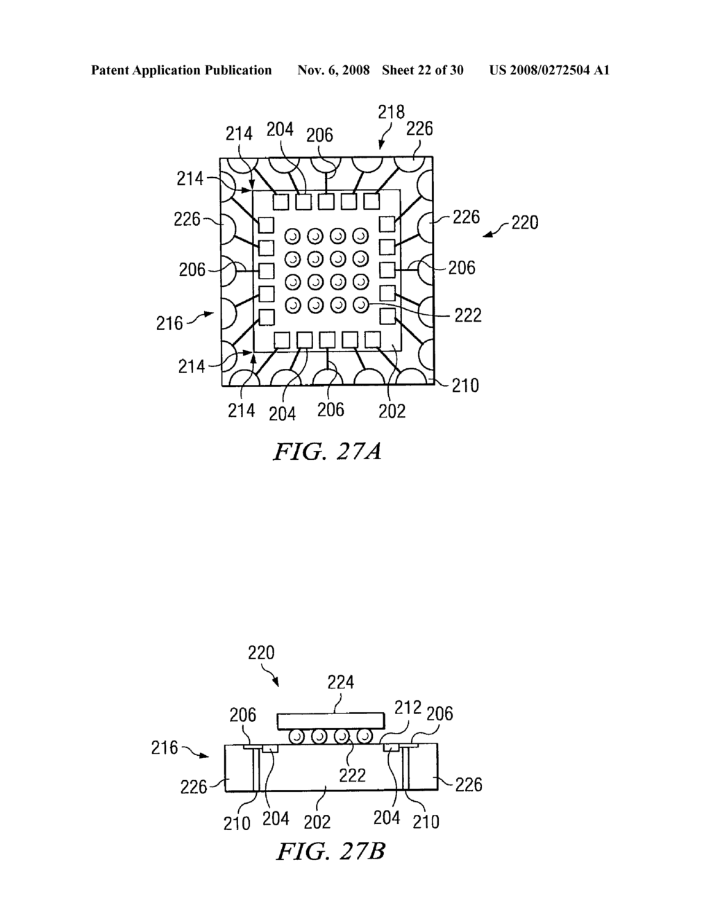 Package-in-Package Using Through-Hole via Die on Saw Streets - diagram, schematic, and image 23