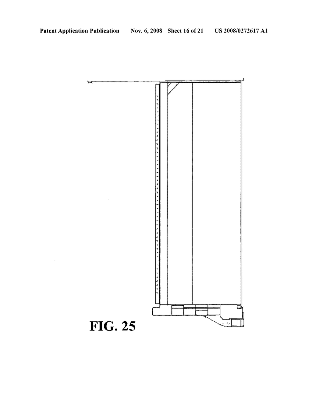 Trailer With Aerodynamic Rear Door - diagram, schematic, and image 17