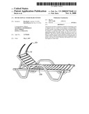 Recreational chair shade system diagram and image