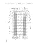 Elastic crawler and elastic crawler manufacturing method diagram and image