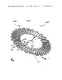 Arcuate coil winding and assembly for axial gap Electro-Dynamo Machines (EDM) diagram and image