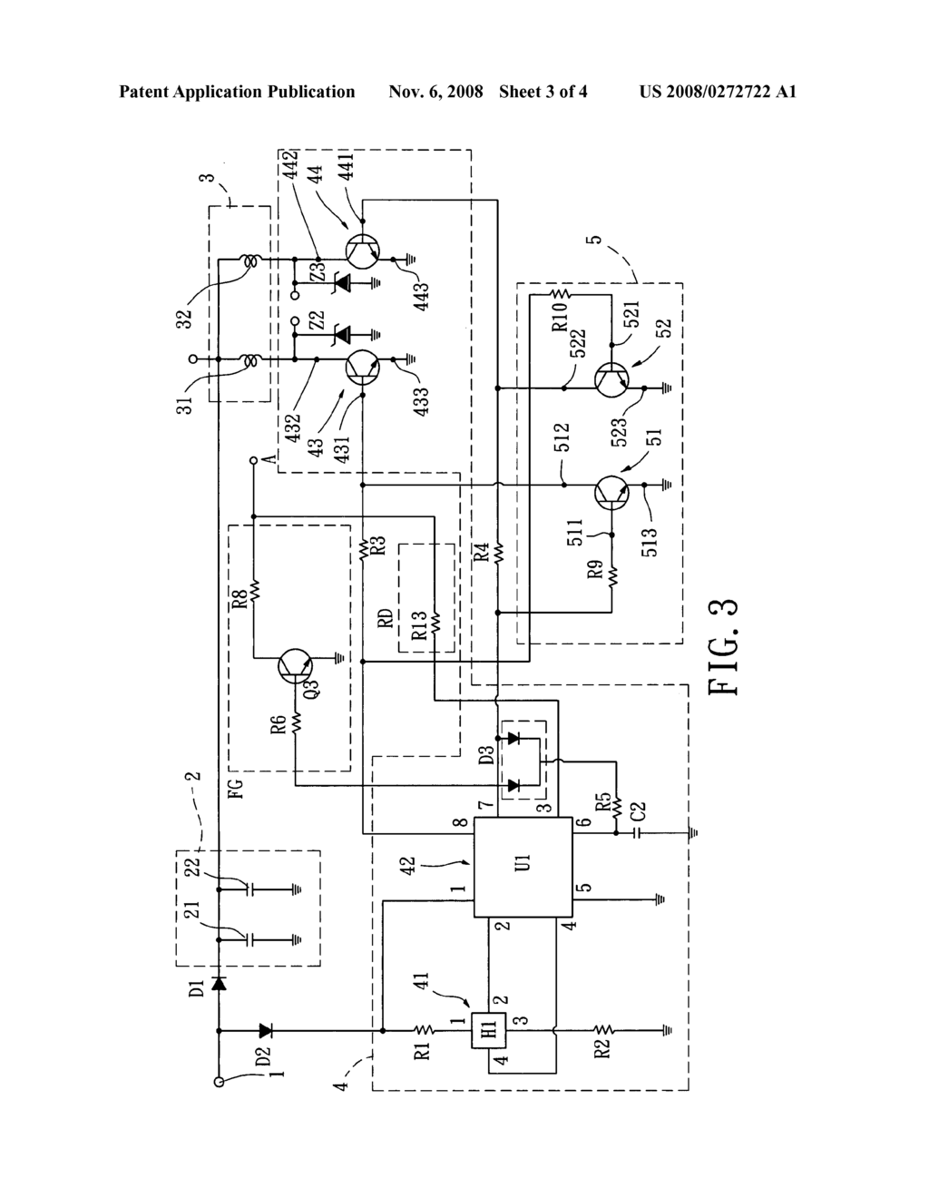 Brushless direct current motor driving circuit - diagram, schematic, and image 04