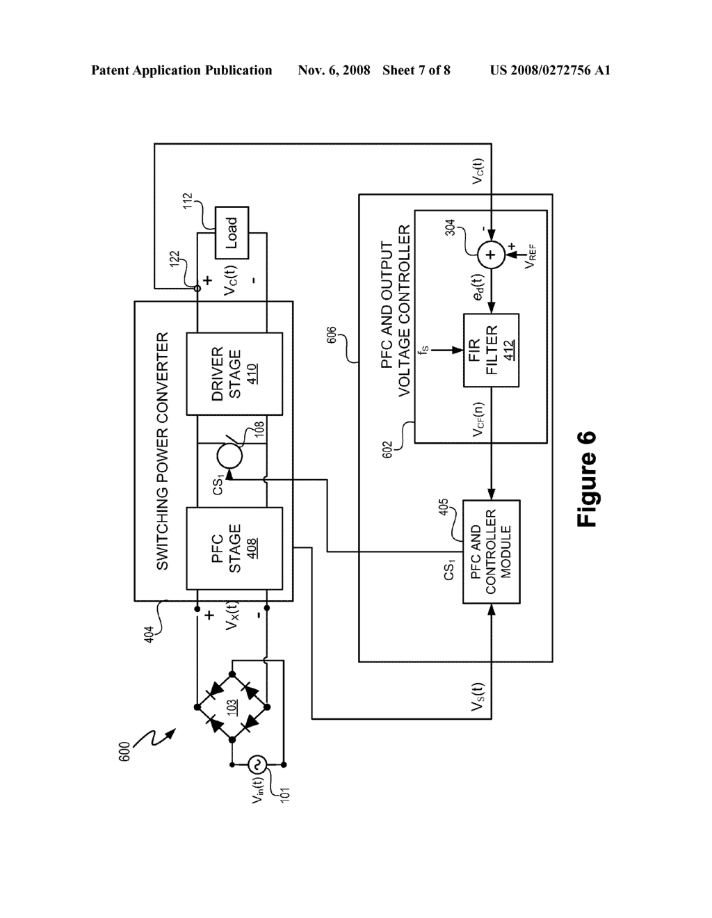 POWER FACTOR CORRECTION CONTROLLER WITH DIGITAL FIR FILTER OUTPUT VOLTAGE SAMPLING - diagram, schematic, and image 08