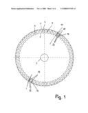 Pulse Generator Wheel, Preferably for Shafts, and Method for Manufacturing such a Pulse Generator Wheel diagram and image