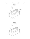 Iron core for stationary apparatus and stationary apparatus diagram and image