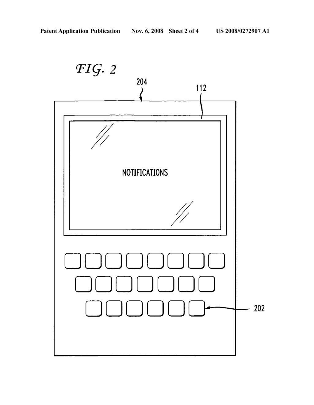 METHOD FOR INTEGRATING USER NOTIFICATIONS AND USER ALERTS ON AN ELECTRONIC DEVICE - diagram, schematic, and image 03