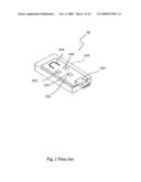 Wireless transmission device with a built-in antenna and a connector diagram and image