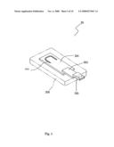 Wireless transmission device with a built-in antenna and a connector diagram and image