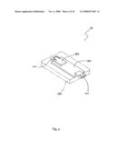 Wireless transmission device with a built-in antenna and a connector diagram and image