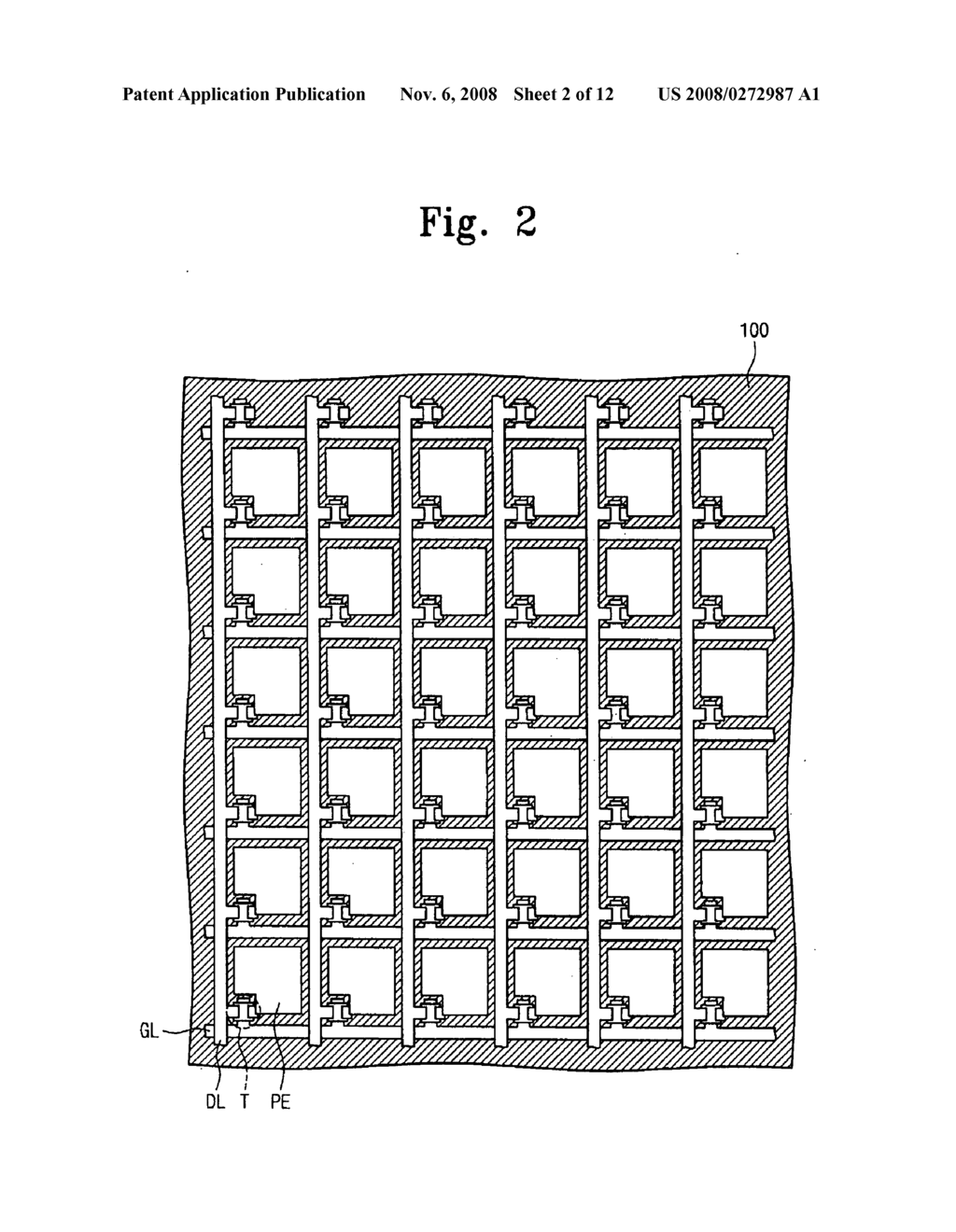 Display apparatus including pixels having improved brightness and contrast ratio - diagram, schematic, and image 03