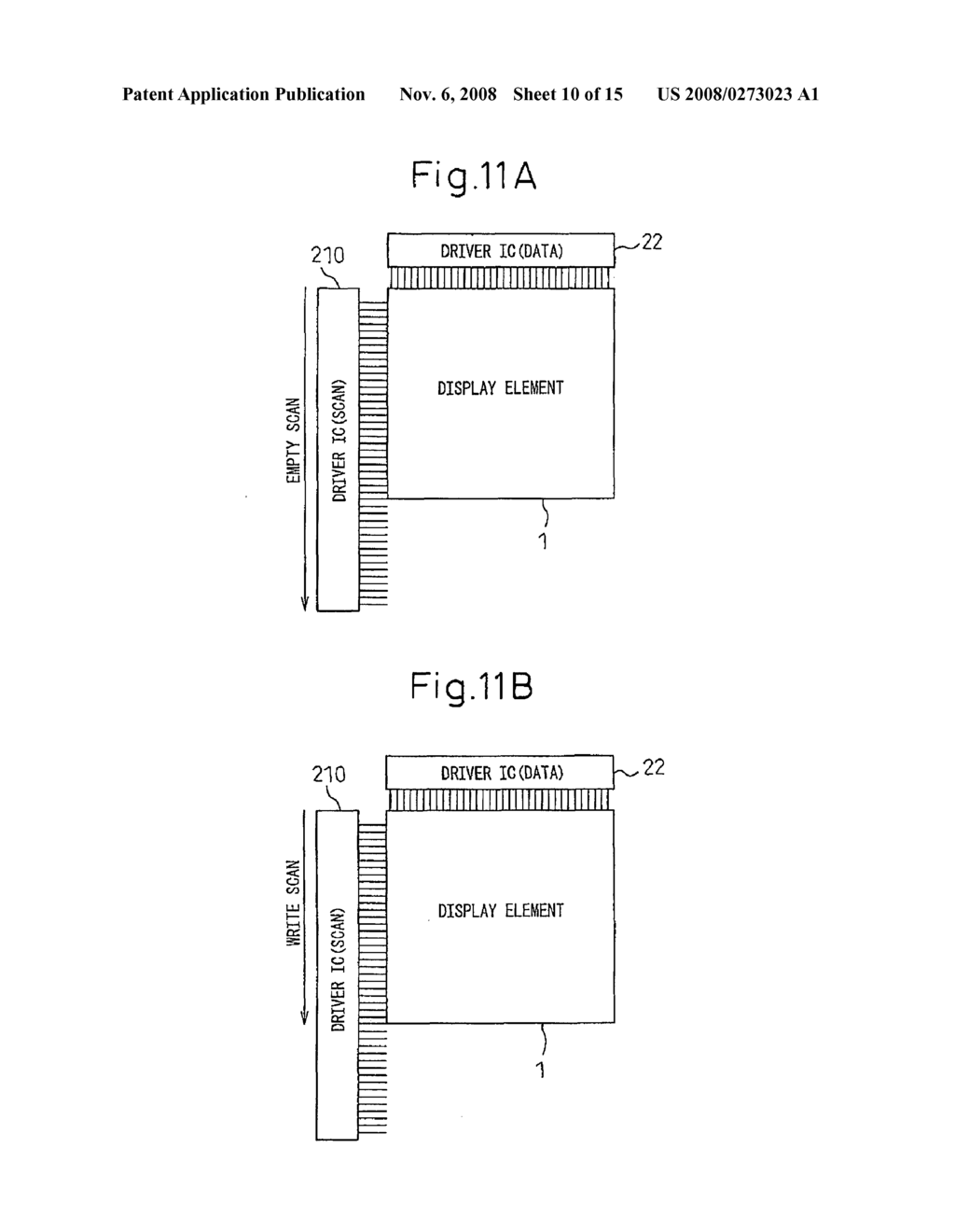 DISPLAY ELEMENT DRIVE METHOD, DISPLAY ELEMENT AND ELECTRONIC TERMIAL - diagram, schematic, and image 11