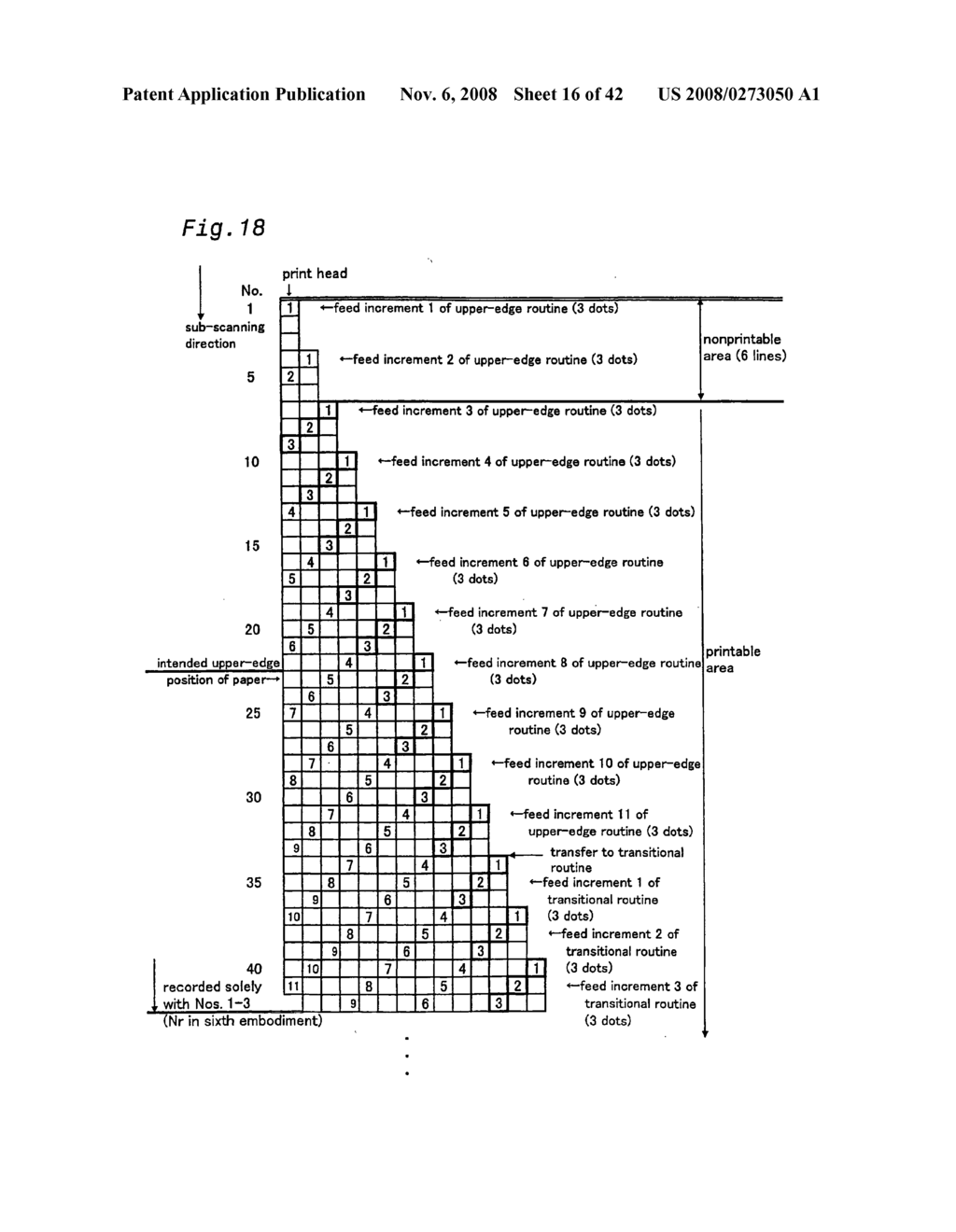 PRINTING UP TO EDGES OF PRINTING PAPER WITHOUT PLATEN SOILING - diagram, schematic, and image 17