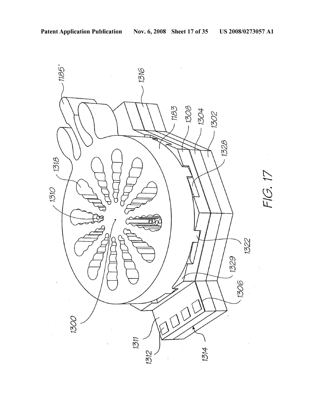 LAMINATED PRINTHEAD ARRANGEMENT FOR A PEN NIB PRINTER - diagram, schematic, and image 18