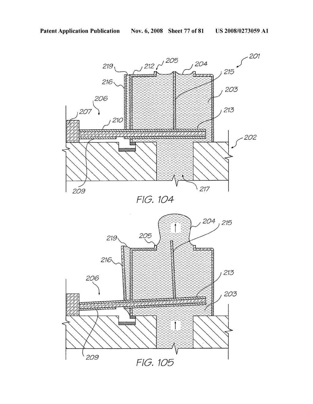 NOZZLE ASSEMBLY OF AN INKJET PRINTHEAD - diagram, schematic, and image 78