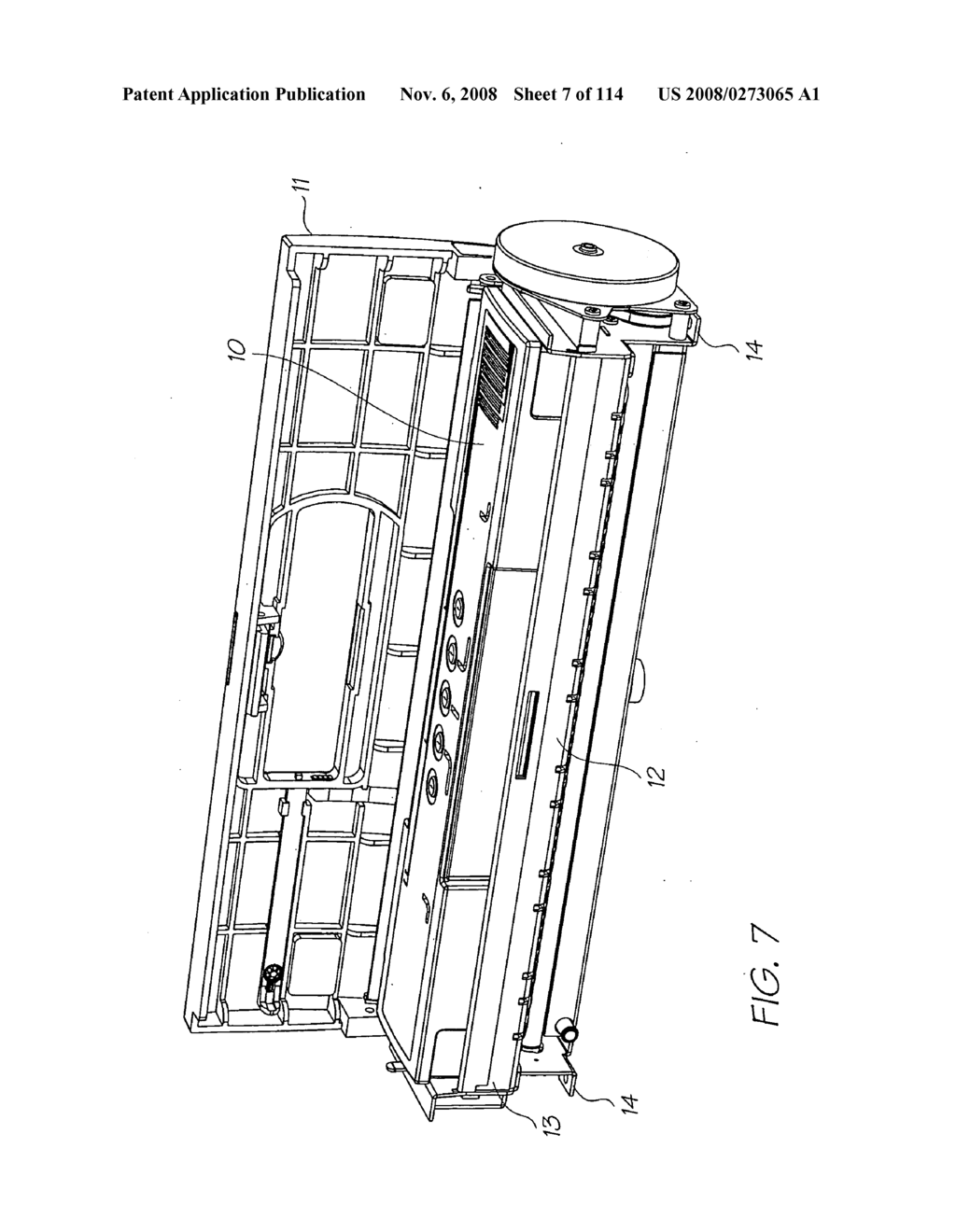 Inkjet Printer Having An Ink Cartridge Unit Configured To Facilitate Flow Of Ink Therefrom - diagram, schematic, and image 08