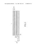 Liquid crystal display device having black/white LCD panel diagram and image