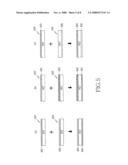 Liquid crystal display device having black/white LCD panel diagram and image