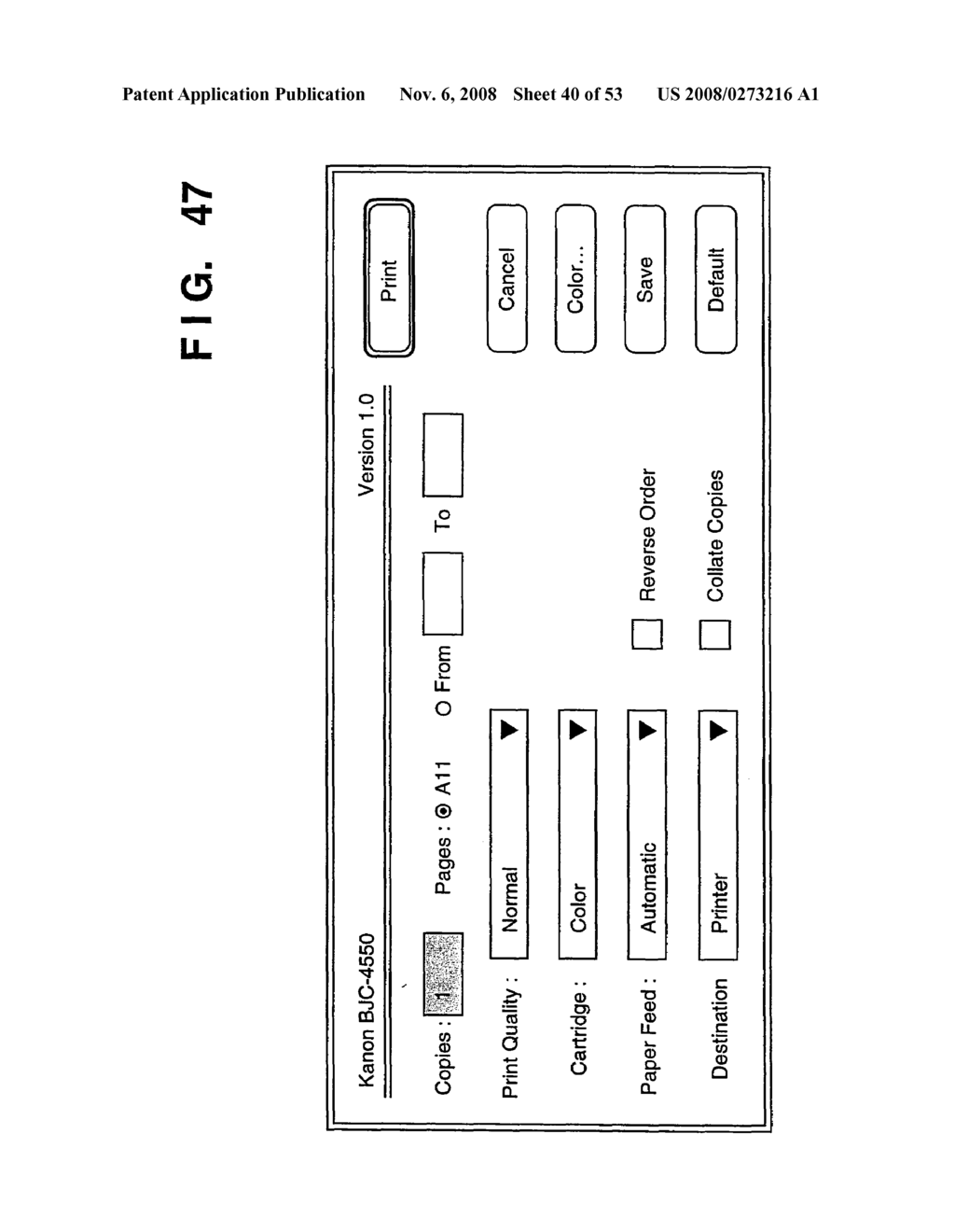 PRINTING CONTROL APPARATUS AND METHOD - diagram, schematic, and image 41