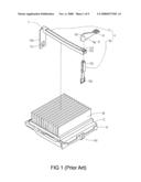 SECURE DEVICE FOR A HEAT SINK AND CPU diagram and image