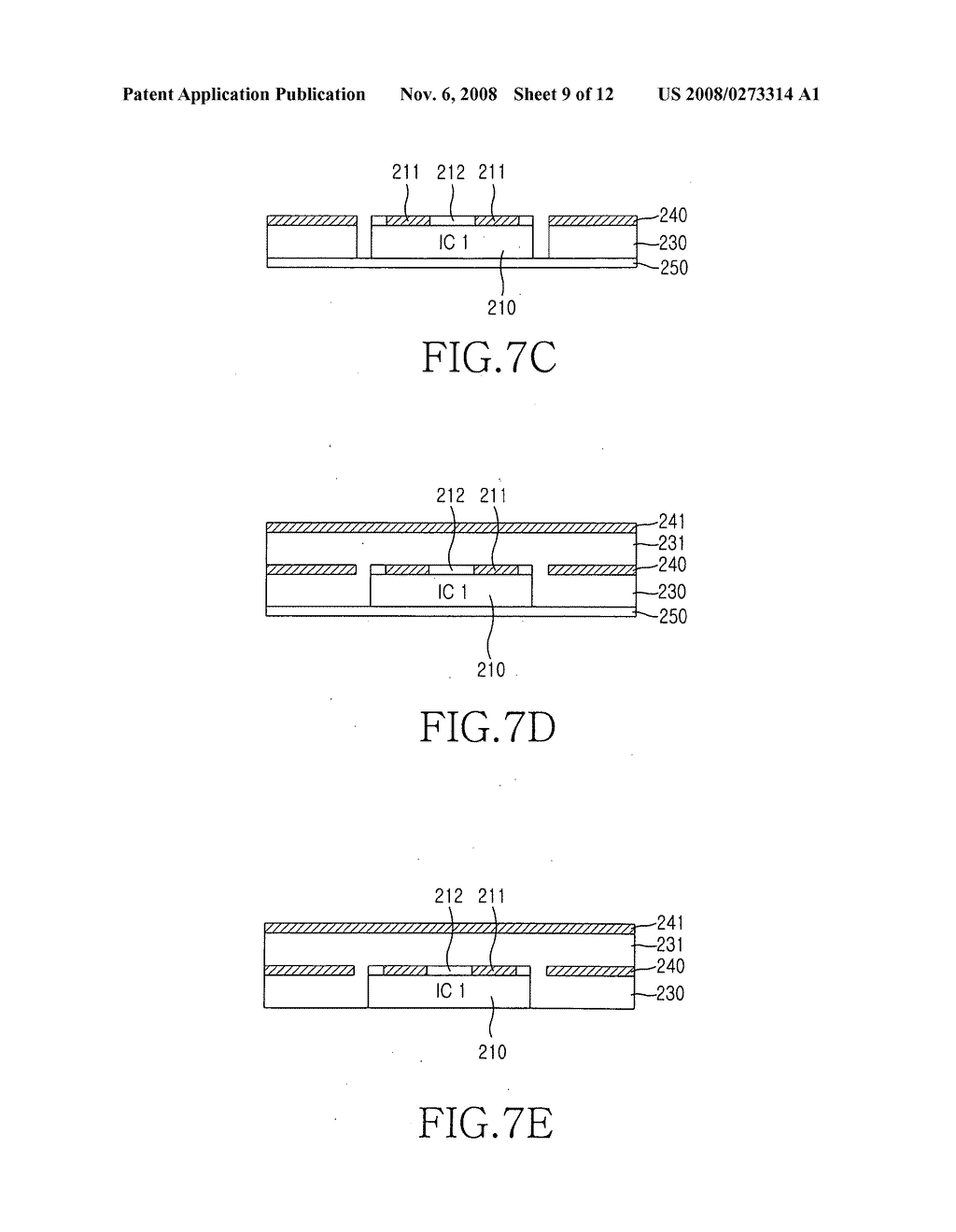 PCB having embedded IC and method for manufacturing the same - diagram, schematic, and image 10