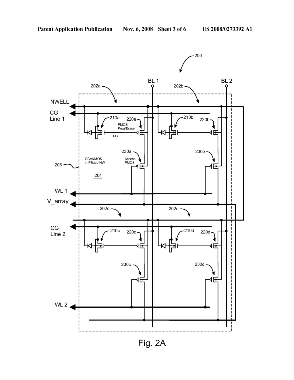 METHOD OF PROGRAMMING A SELECTED MEMORY CELL - diagram, schematic, and image 04