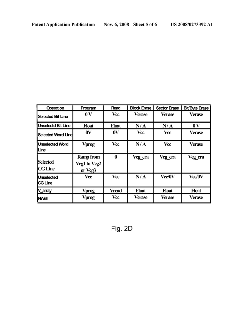 METHOD OF PROGRAMMING A SELECTED MEMORY CELL - diagram, schematic, and image 06