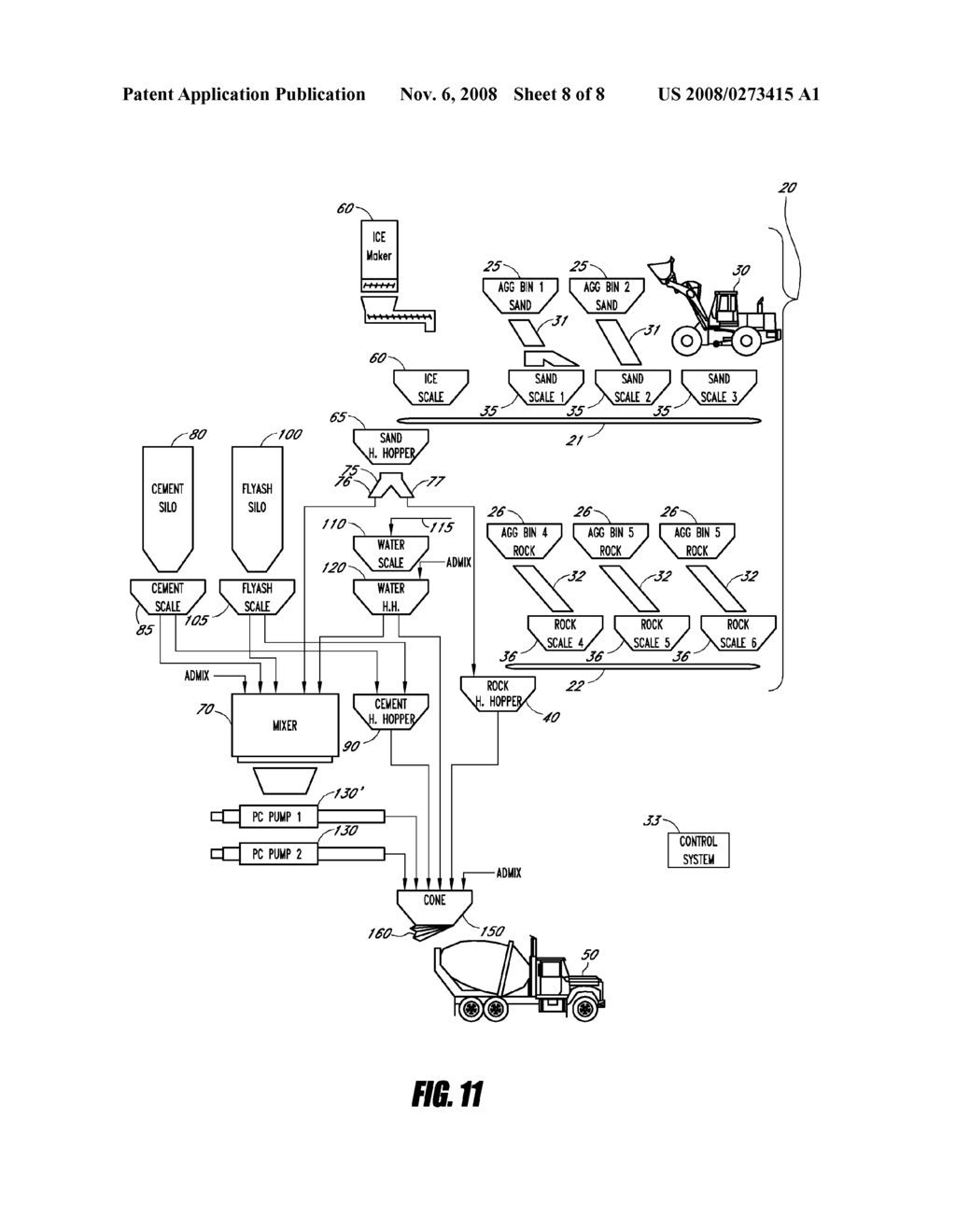 APPARATUS AND METHOD FOR PRODUCING CONCRETE - diagram, schematic, and image 09