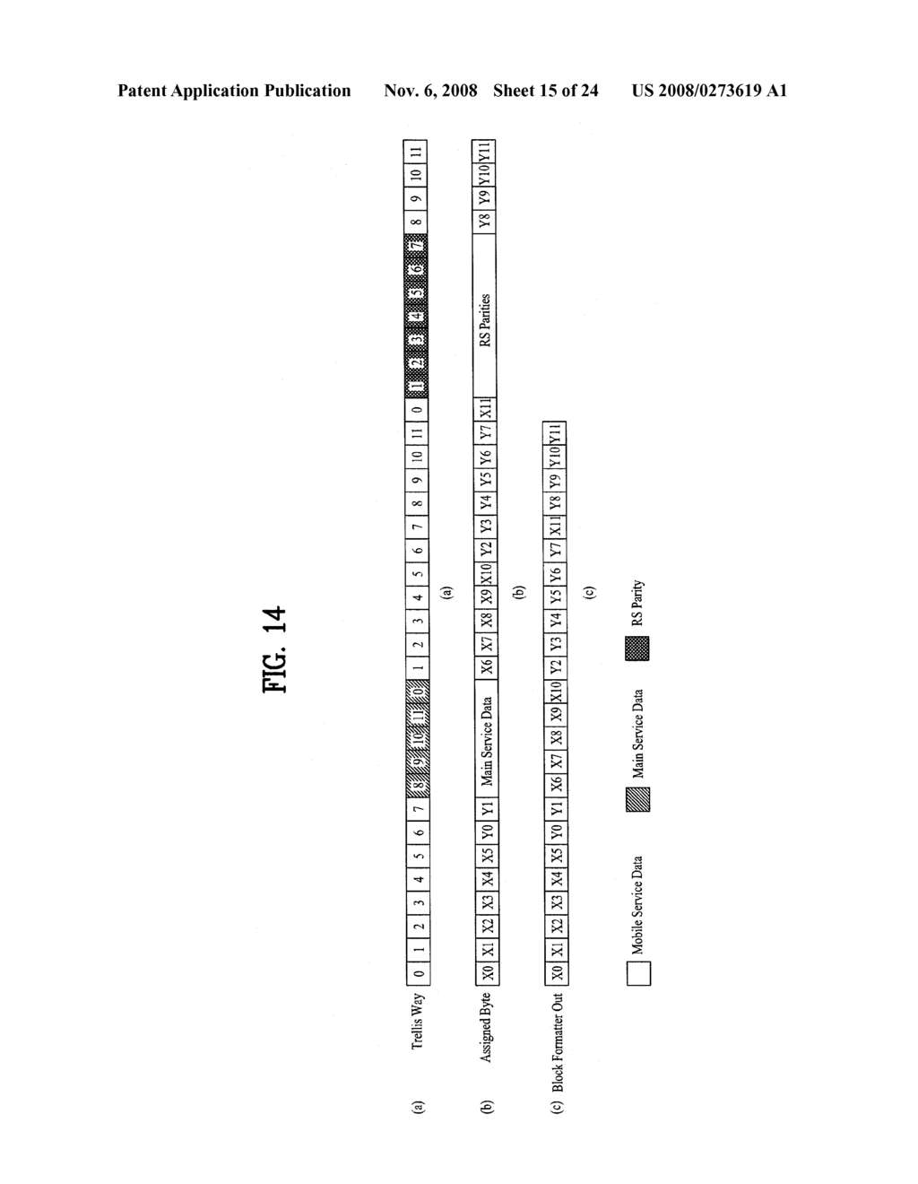 DIGITAL BROADCASTING SYSTEM AND DATA PROCESSING METHOD - diagram, schematic, and image 16