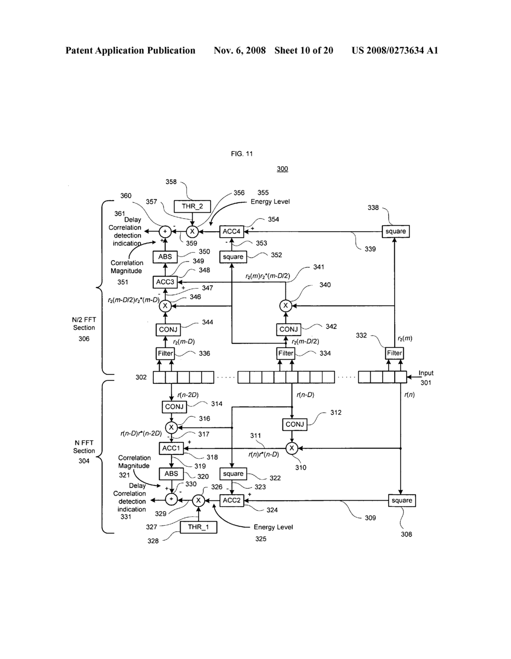 Parallel preamble search architectures and methods - diagram, schematic, and image 11