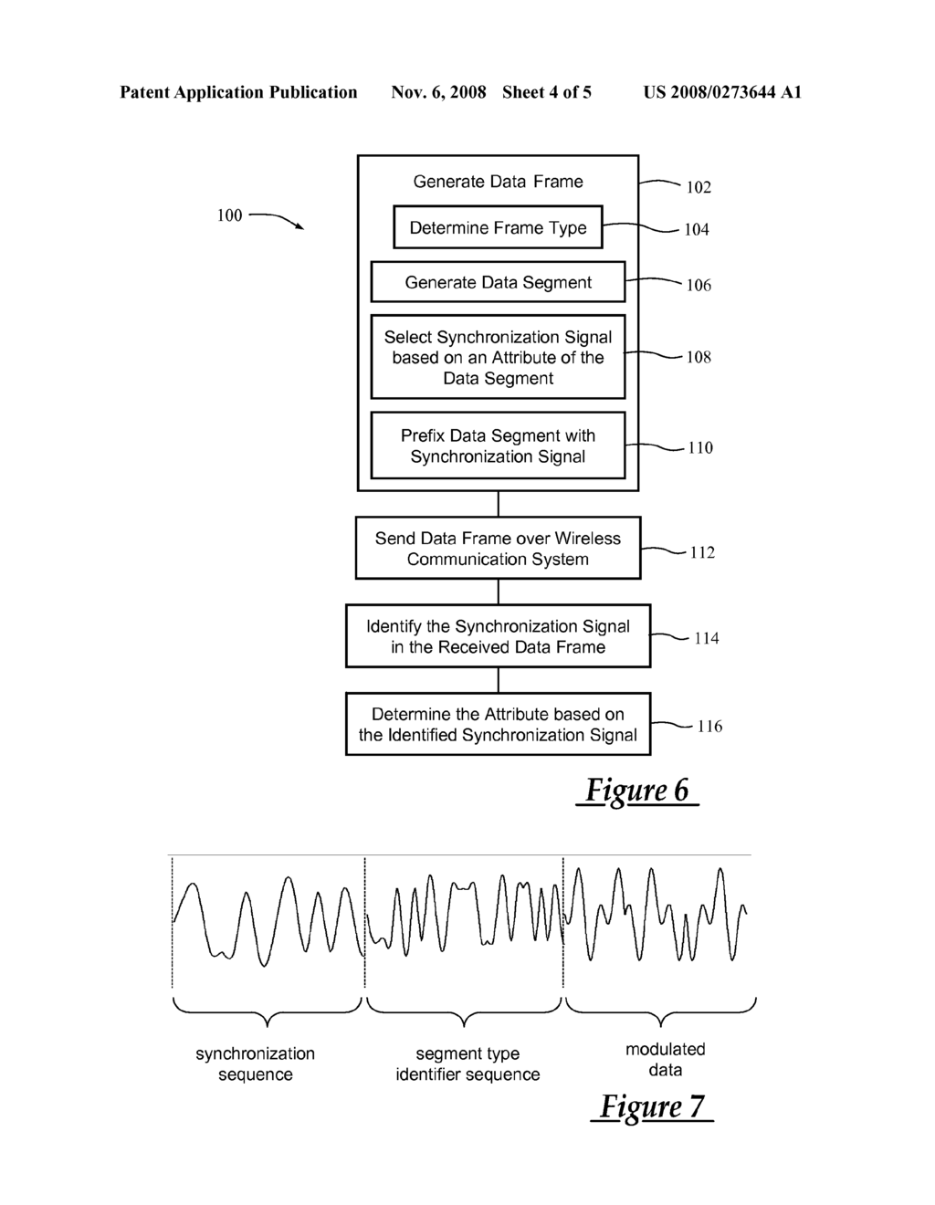 SYNCHRONIZATION AND SEGMENT TYPE DETECTION METHOD FOR DATA TRANSMISSION VIA AN AUDIO COMMUNICATION SYSTEM - diagram, schematic, and image 05