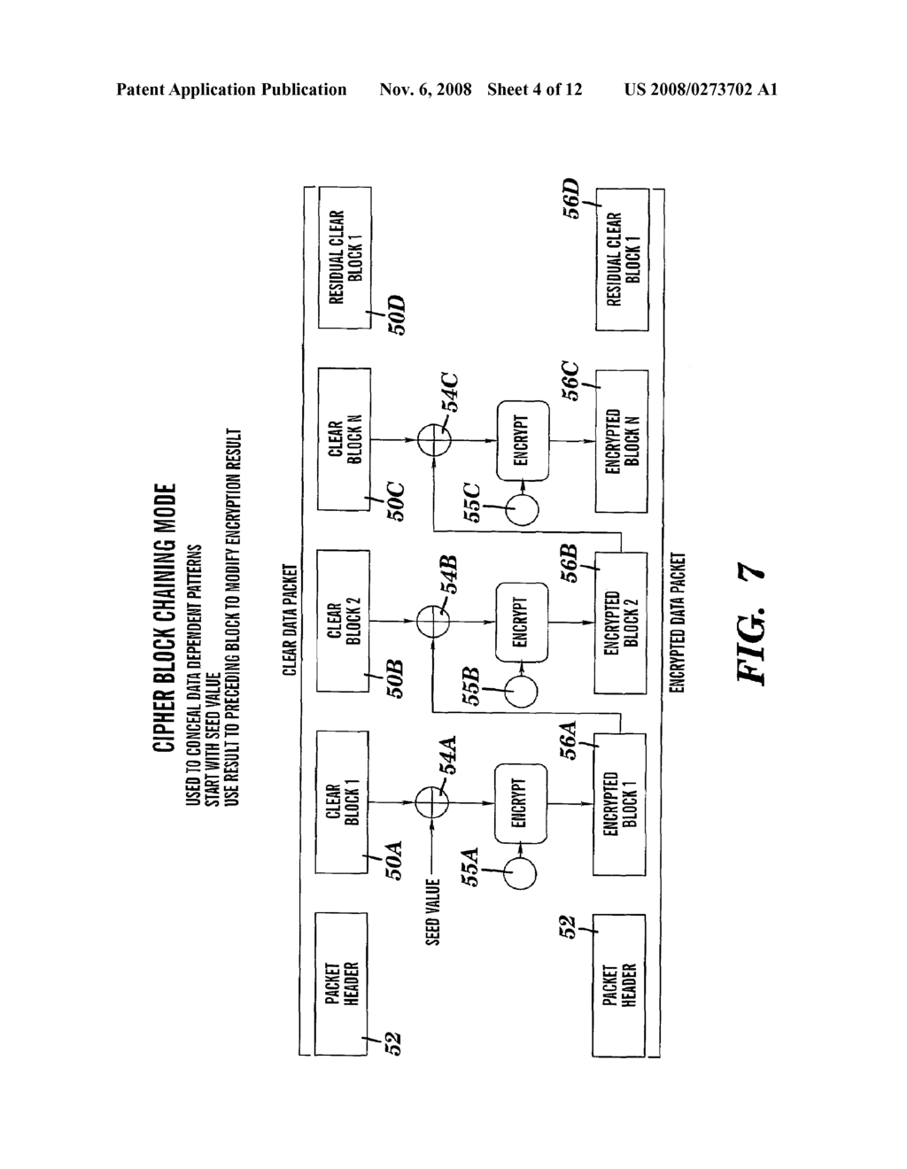 METHOD, SYSTEM AND PROGRAM PRODUCT FOR ATTACHING A TITLE KEY TO ENCRYPTED CONTENT FOR SYNCHRONIZED TRANSMISSION TO A RECIPIENT - diagram, schematic, and image 05