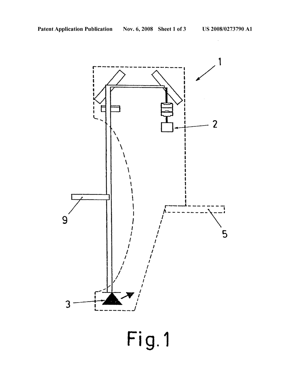 MEASUREMENT DEVICE FOR MEASURING THE PARAMETERS OF A BLADE ROTOR AND MEASUREMENT PROCESS FOR MEASURING WITH SAID DEVICE - diagram, schematic, and image 02