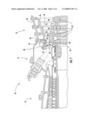 Ring seal for a turbine engine diagram and image