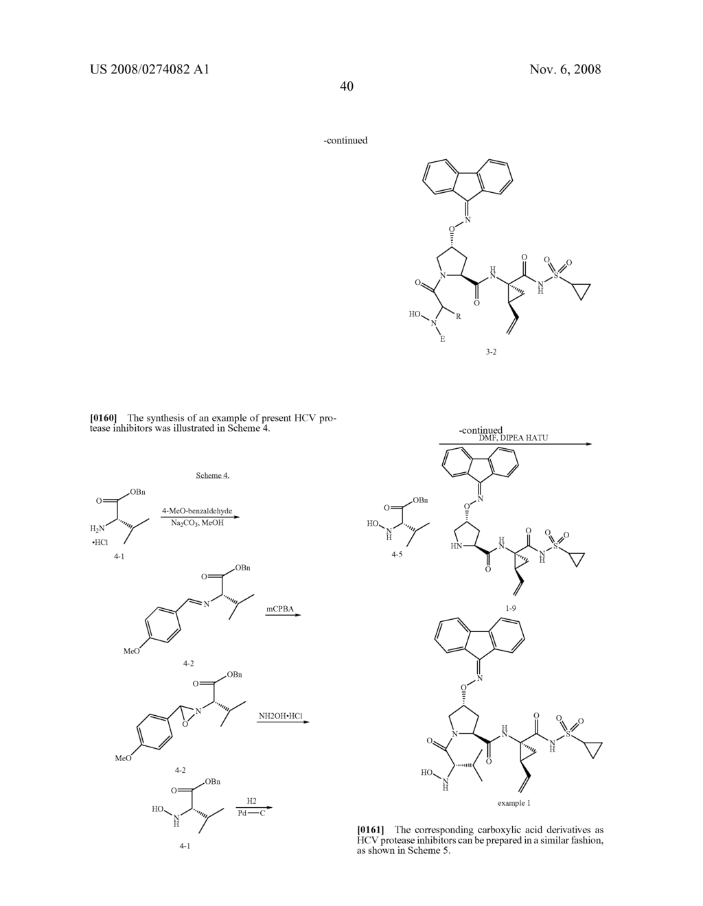 OXIMYL HYDROXYAMIC ANALOGS AS HEPATITIS C VIRUS PROTEASE INHIBITOR - diagram, schematic, and image 41