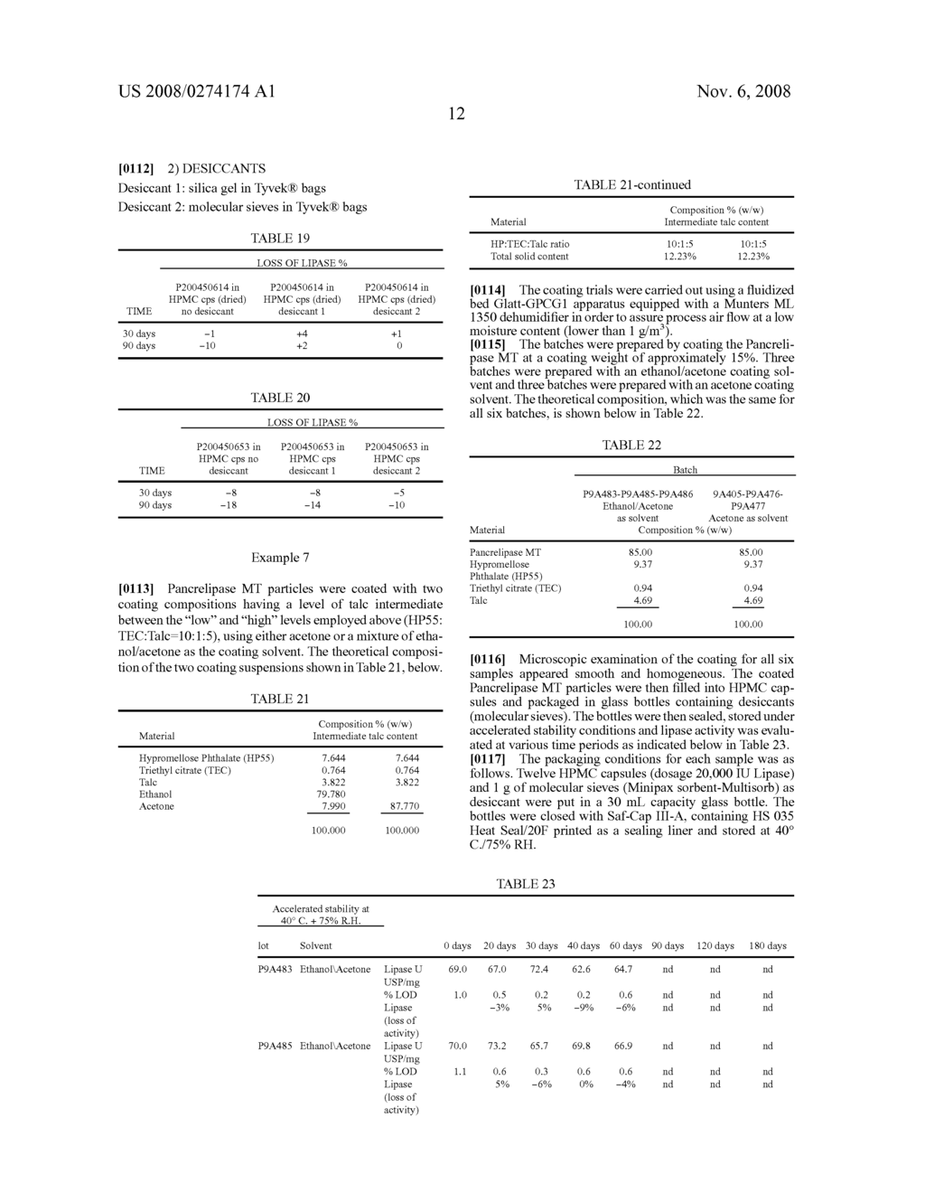 STABLE PANCREATIC ENZYME COMPOSITIONS - diagram, schematic, and image 13