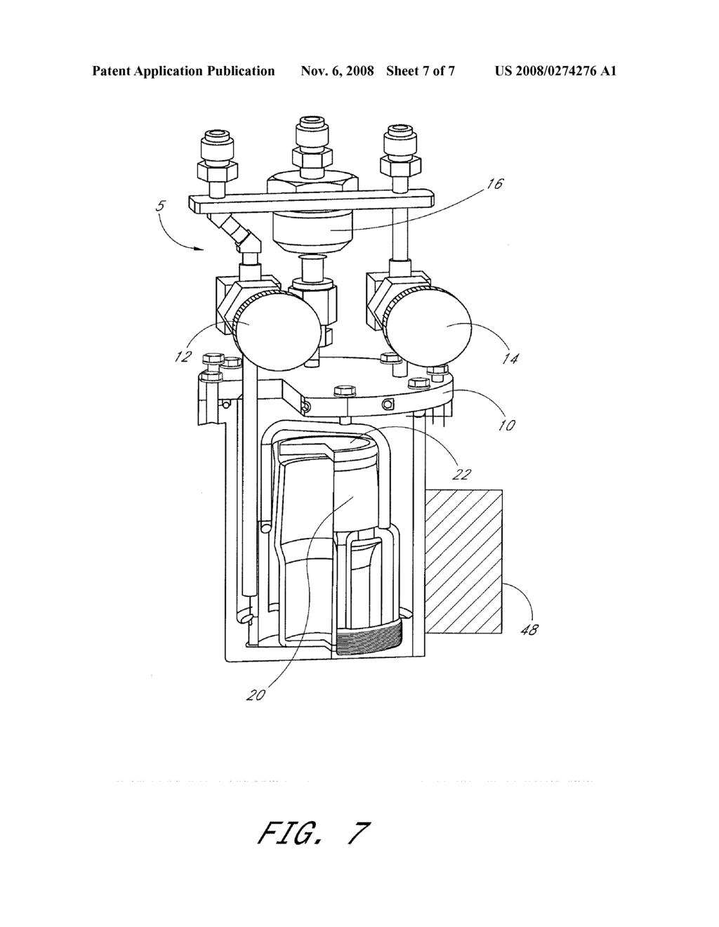 SYSTEM FOR CONTROLLING THE SUBLIMATION OF REACTANTS - diagram, schematic, and image 08