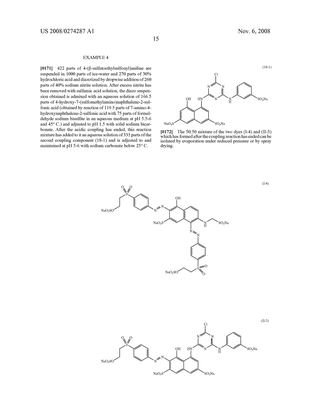 Dye Mixtures Of Fiber-Reactive Azo Dyes, Their Preparation And Their Use - diagram, schematic, and image 16