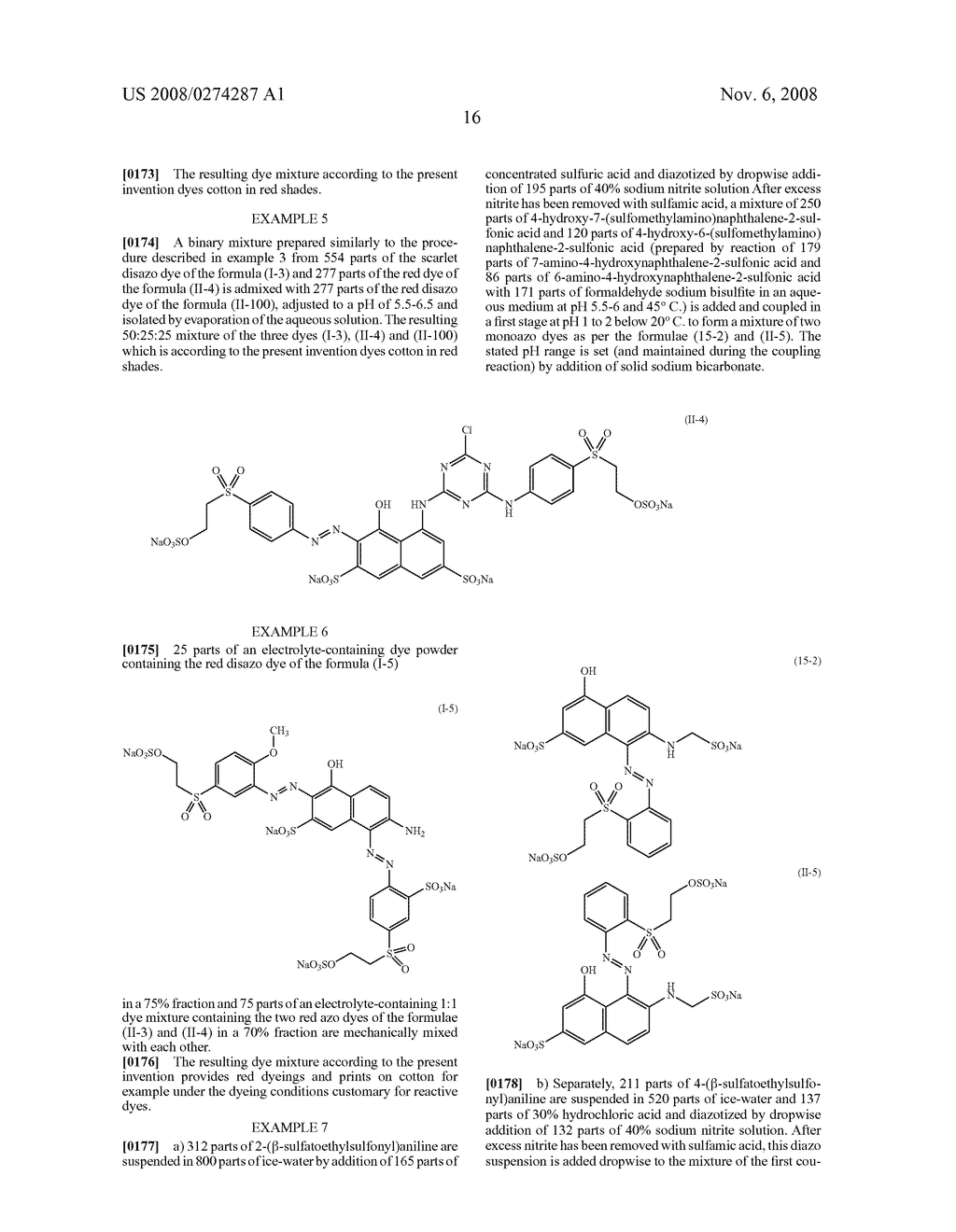 Dye Mixtures Of Fiber-Reactive Azo Dyes, Their Preparation And Their Use - diagram, schematic, and image 17