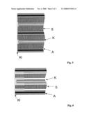 Stacks Of Separators And Electrodes Alternately Stacked One On Top Of The Other And Fixed For Li Storage Batteries diagram and image