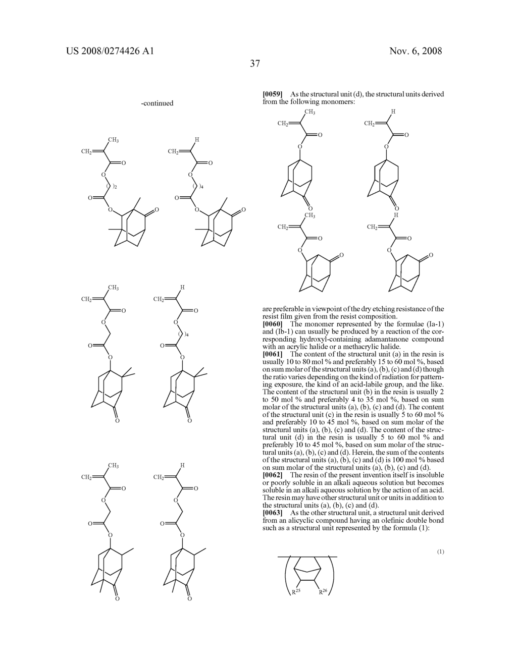 CHEMICALLY AMPLIFIED RESIST COMPOSITION - diagram, schematic, and image 38