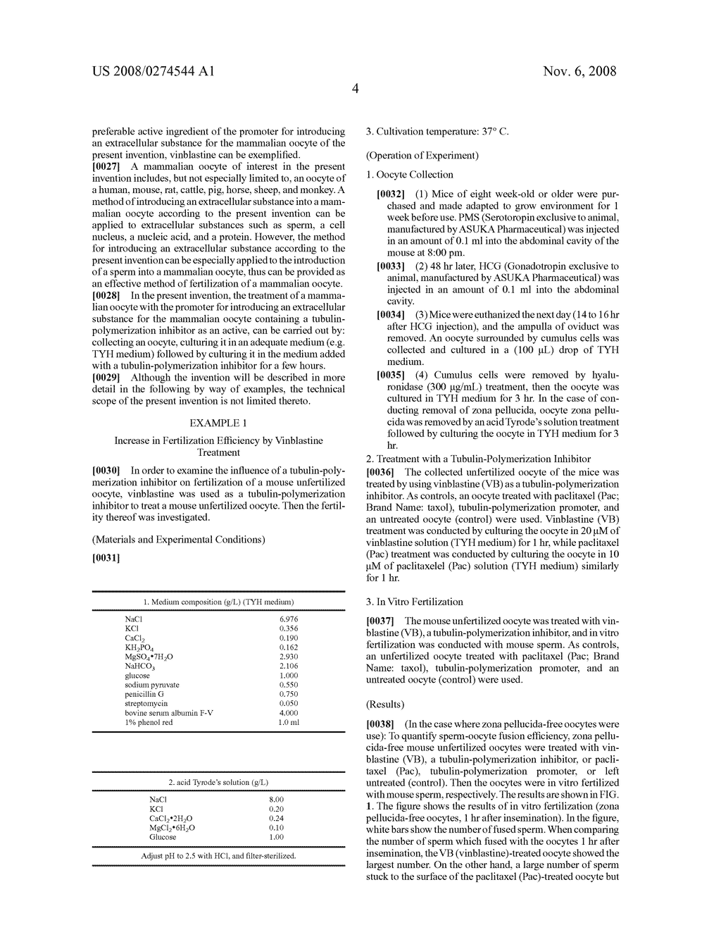 Promotor for Introducing Extracellular Substance into Mammalian Ovum and Introduction Method - diagram, schematic, and image 06