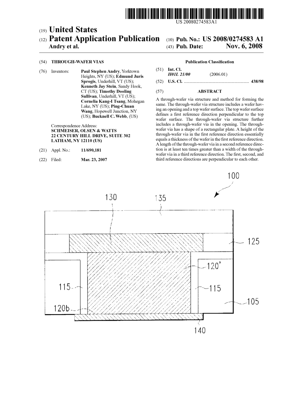 THROUGH-WAFER VIAS - diagram, schematic, and image 01